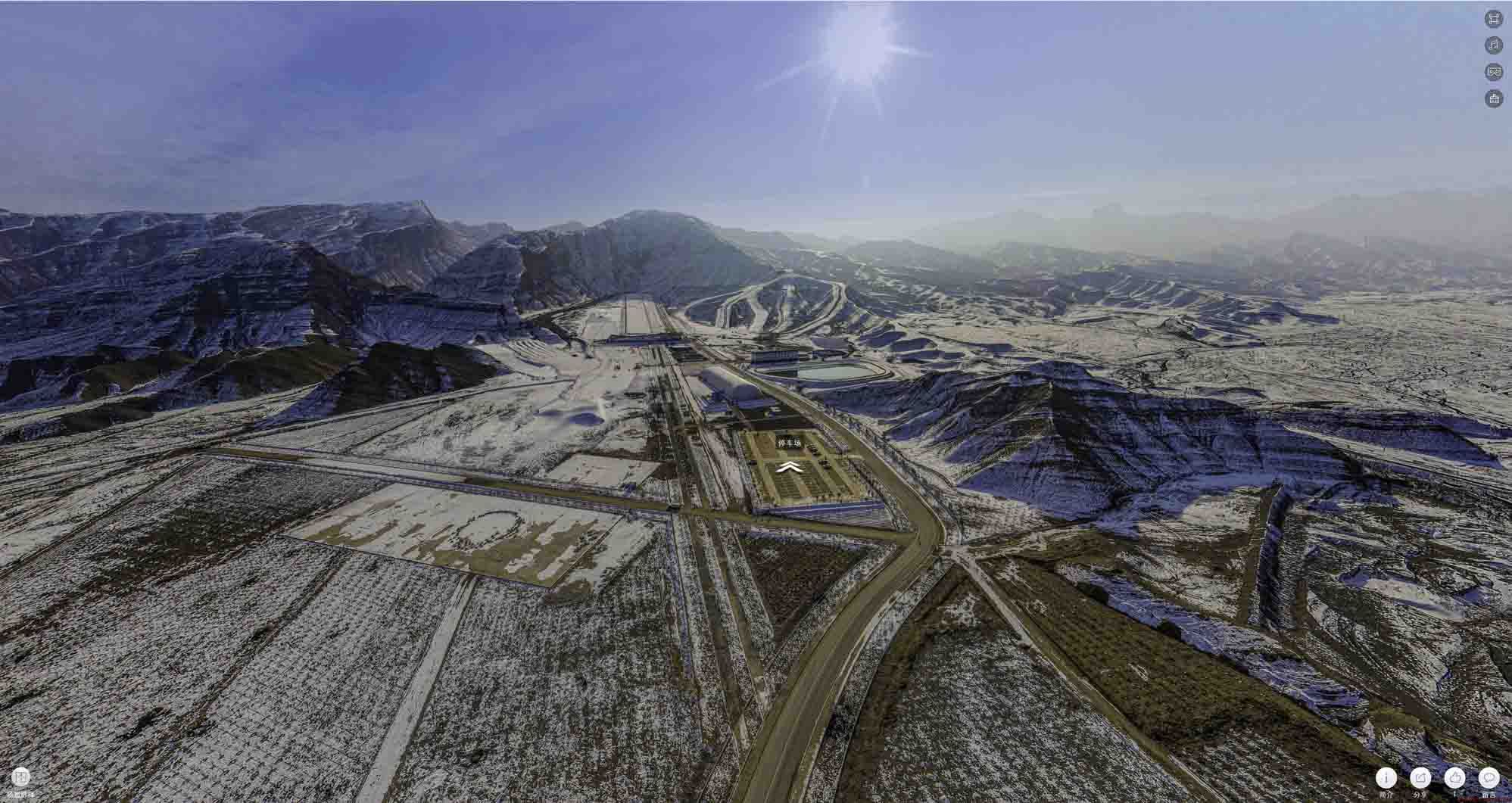 武山720全景技术：开启全方位视觉新纪元——在手绘地图中的应用探索